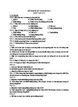 Đề cương ôn thi học kì I môn Vật lí lớp 6